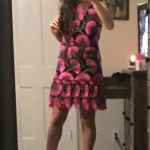 Trina Turk floral Spring or Summer mini dress